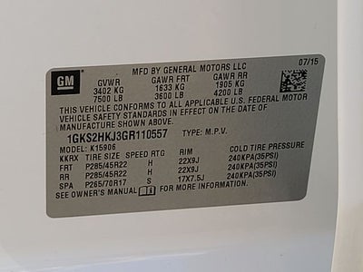 2016 GMC Yukon XL Denali