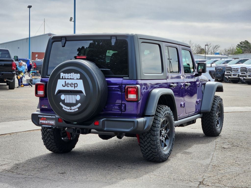 2026 Jeep Wrangler WRANGLER 4-DOOR WILLYS