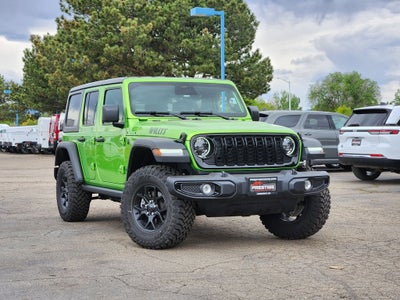2026 Jeep Wrangler WRANGLER 4-DOOR WILLYS