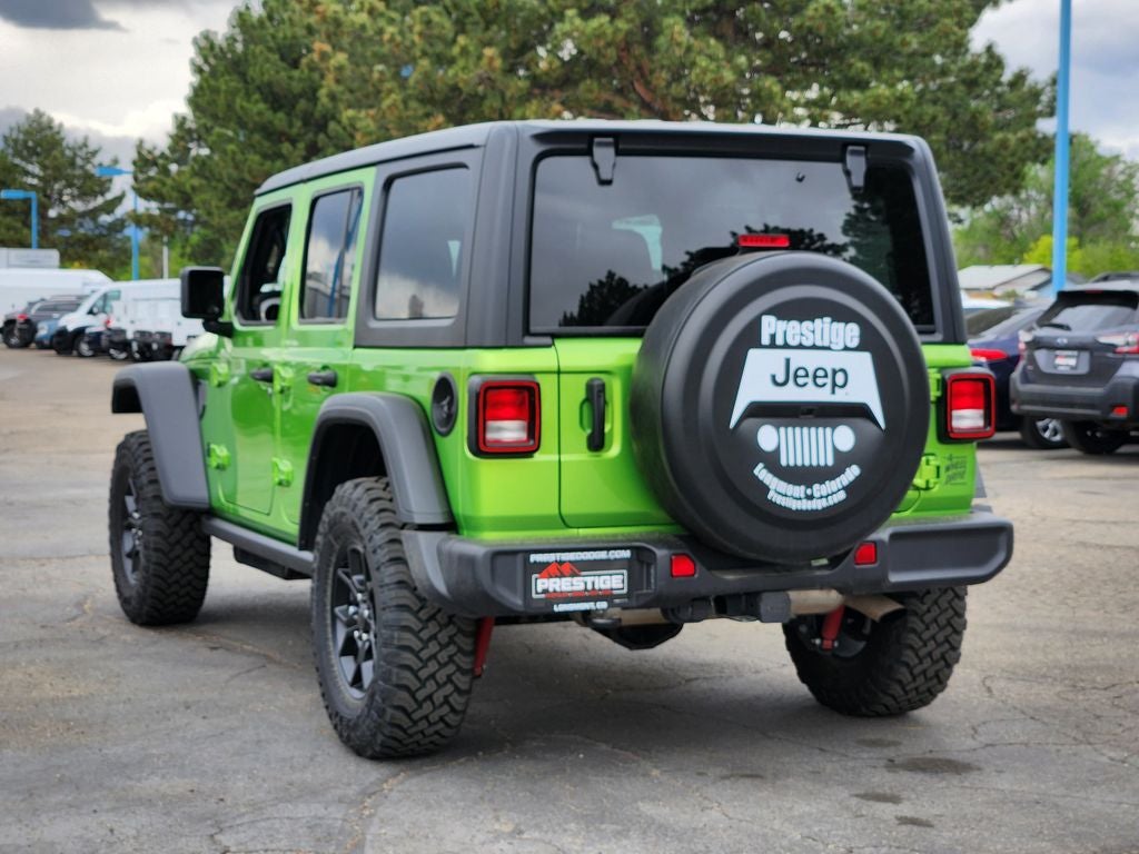2026 Jeep Wrangler WRANGLER 4-DOOR WILLYS
