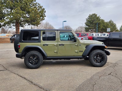 2026 Jeep Wrangler WRANGLER 4-DOOR WILLYS