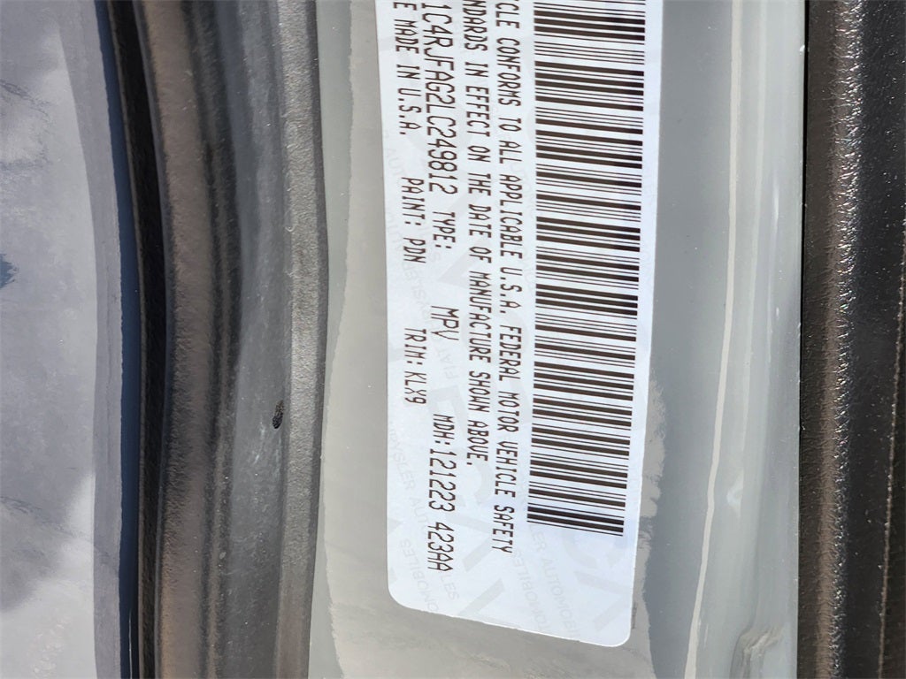 2020 Jeep Grand Cherokee Altitude 4X4