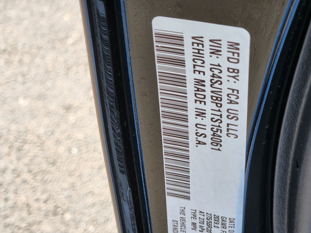 2026 Jeep Grand Wagoneer GRAND WAGONEER LIMITED ALTITUDE 4X4