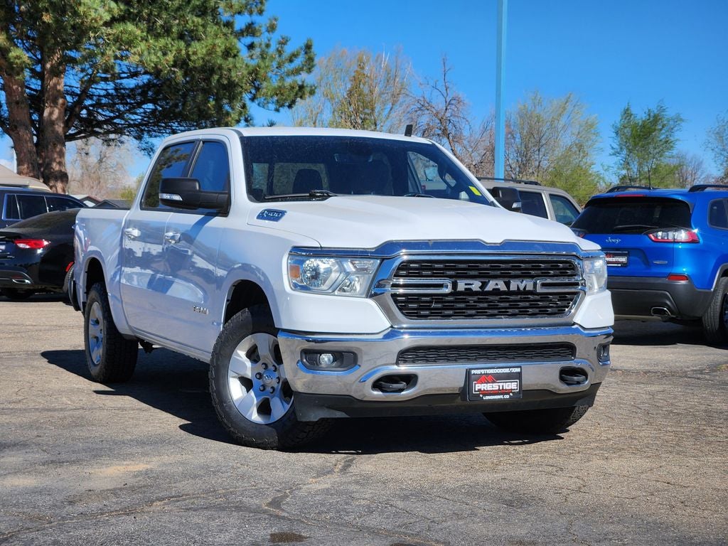 2022 RAM 1500 Big Horn Crew Cab 4x4 5'7' Box