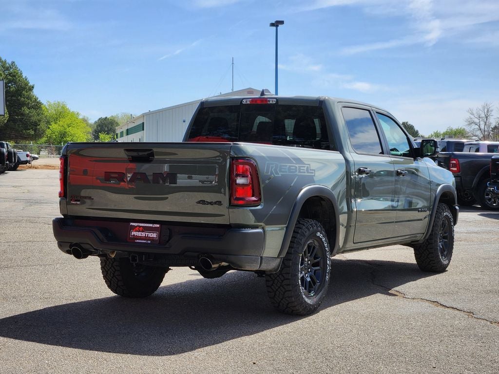2026 RAM 1500 RAM 1500 REBEL CREW CAB 4X4 5'7' BOX