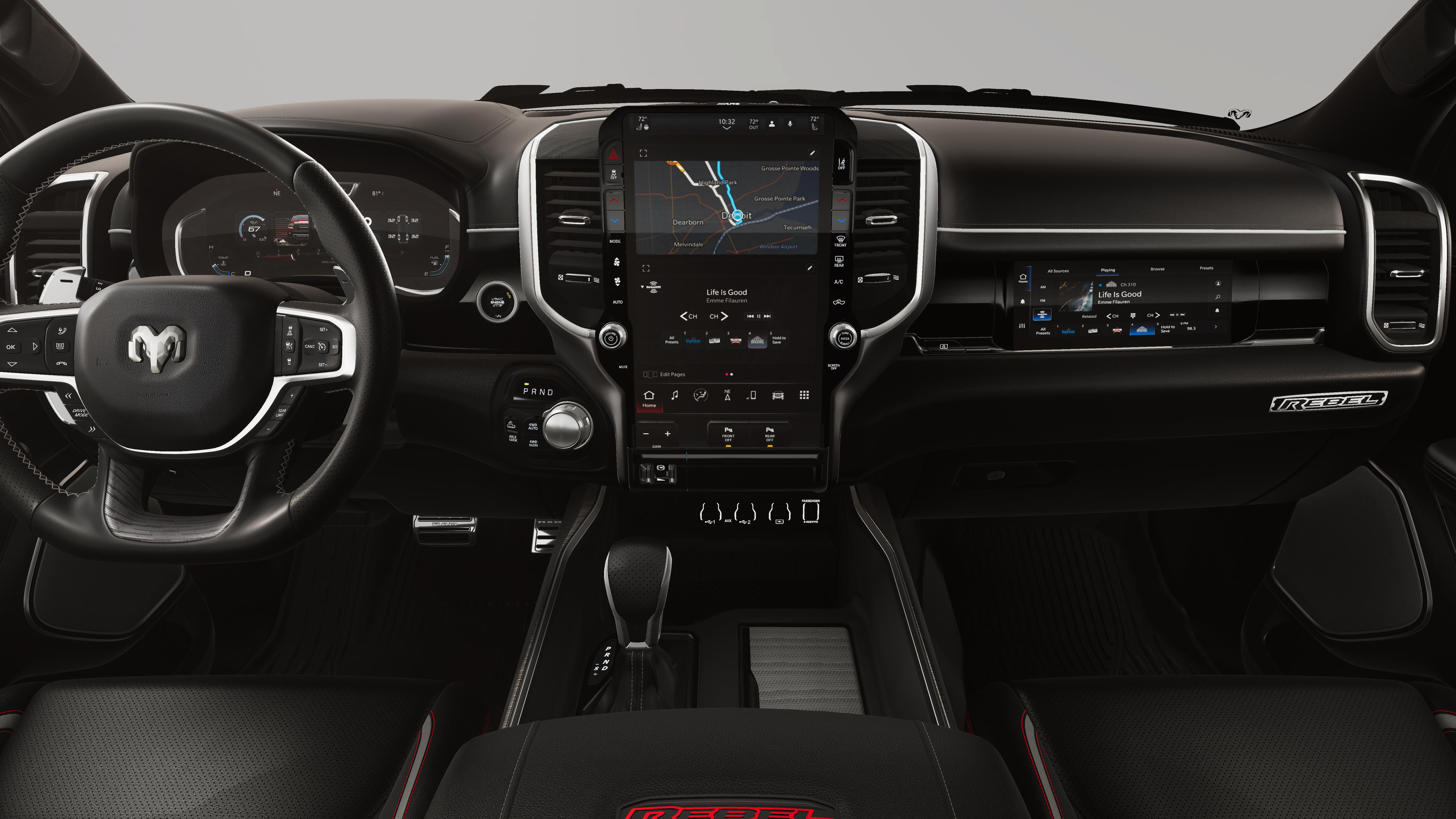 2026 RAM 1500 RAM 1500 REBEL CREW CAB 4X4 5'7' BOX