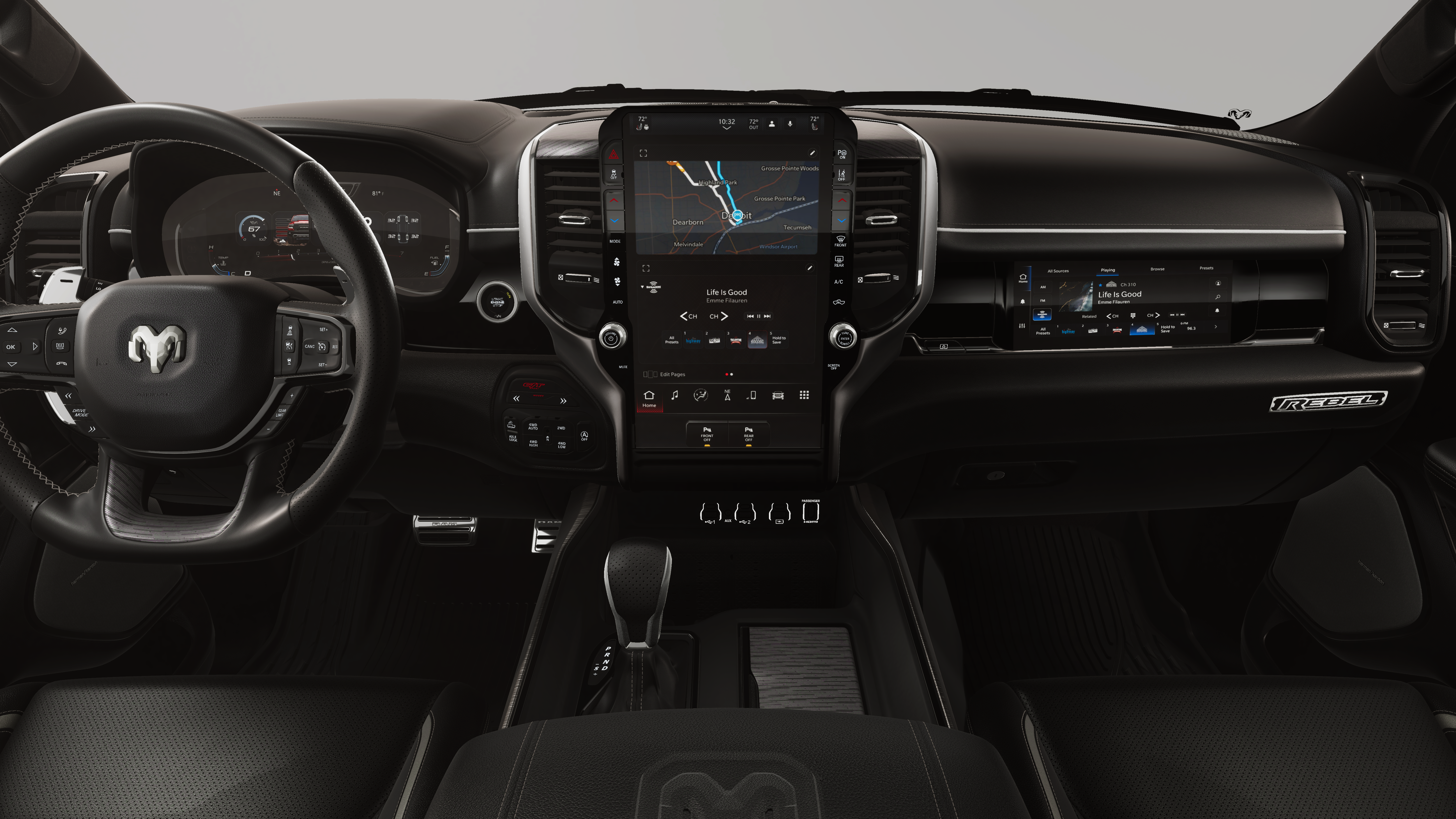 2026 RAM 1500 RAM 1500 REBEL CREW CAB 4X4 5'7' BOX