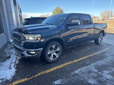 2019 RAM 1500 Laramie Crew Cab 4x4 6'4' Box