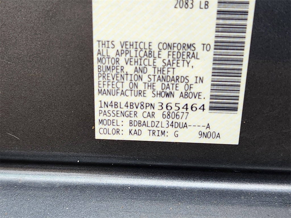 2023 Nissan Altima S FWD