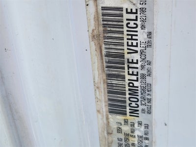 2016 RAM ProMaster 3500 Cutaway Low Roof