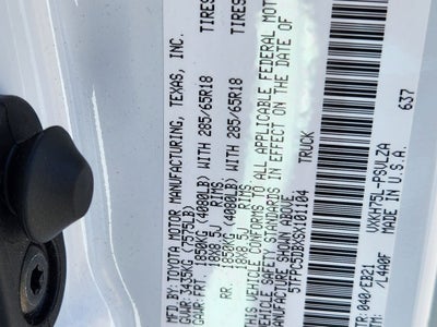 2025 Toyota Tundra Hybrid TRD Pro Hybrid CrewMax 5.5' Bed