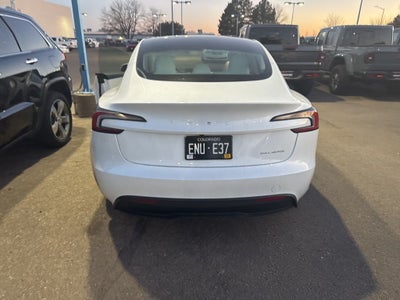 2025 Tesla Model 3 Long Range All-Wheel Drive