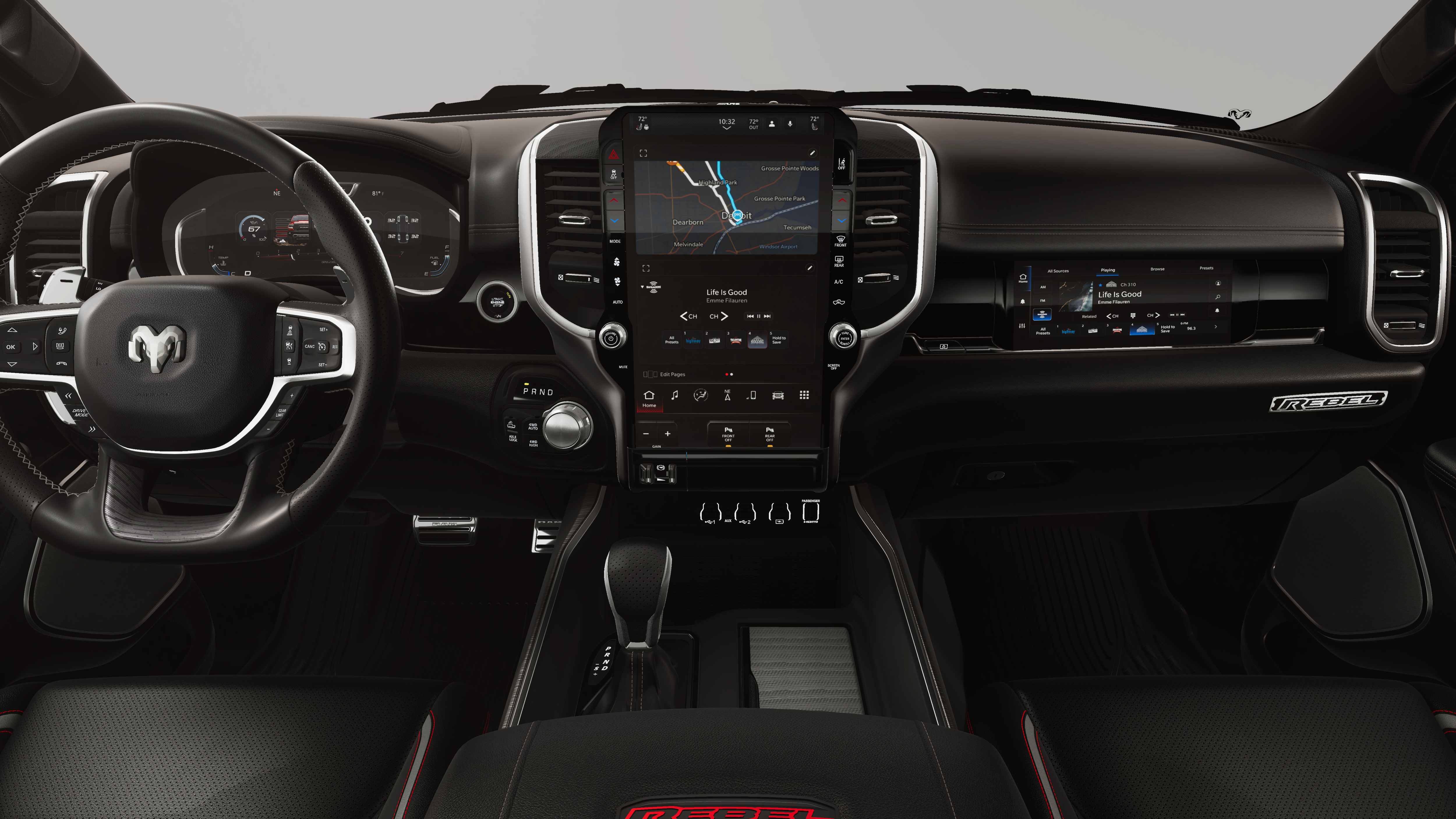 2026 RAM 1500 RAM 1500 REBEL CREW CAB 4X4 5'7' BOX