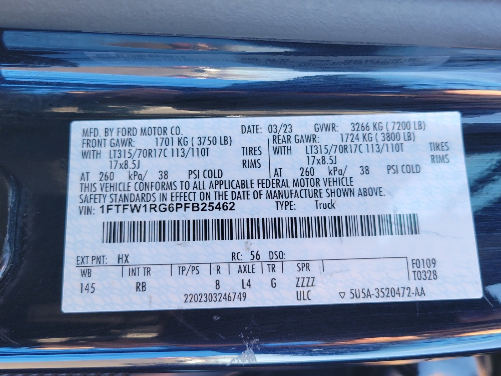 2023 Ford F-150 Raptor