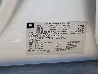 2017 Chevrolet Colorado 4WD LT