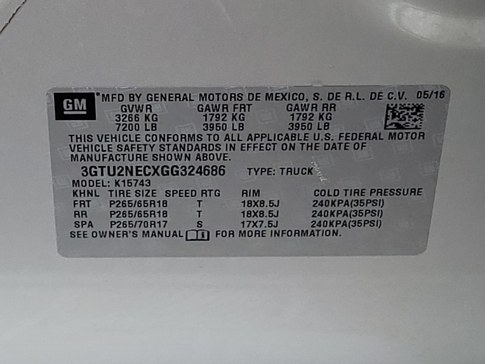 2016 GMC Sierra 1500 SLT