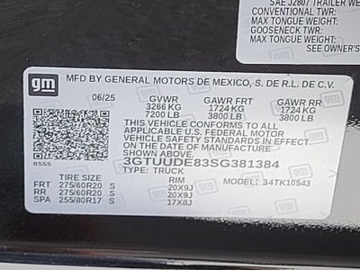 2025 GMC Sierra 1500 SLT