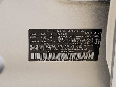 2025 Subaru Outback Touring XT