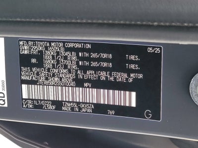 2025 Toyota 4Runner Hybrid TRD Pro