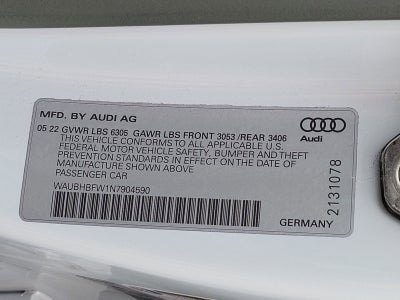 2022 Audi RS e-tron GT Base