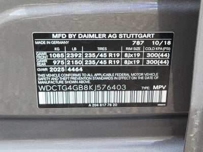 2019 Mercedes-Benz GLA GLA 250