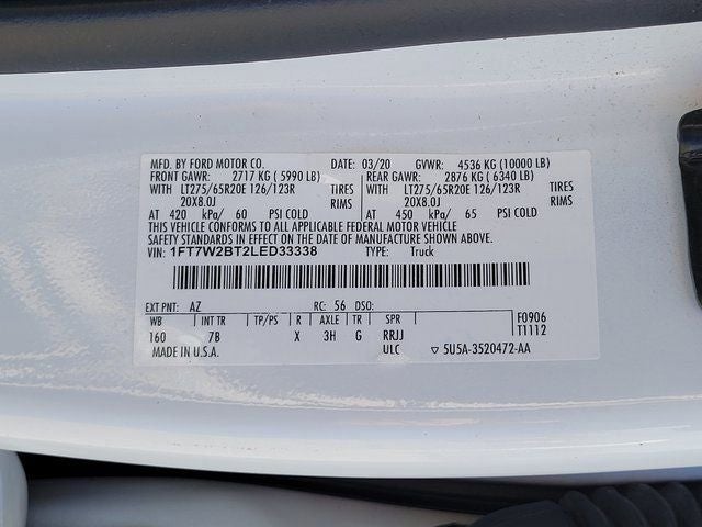 2020 Ford Super Duty F-250 Pickup Platinum