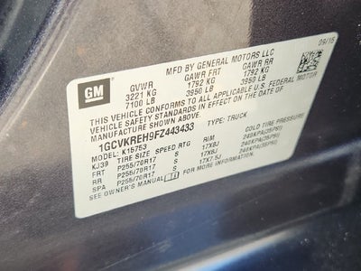 2015 Chevrolet Silverado 1500 LT