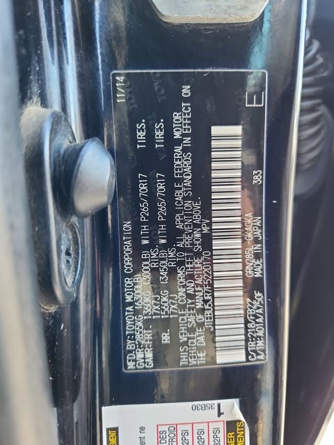 2015 Toyota 4Runner SR5