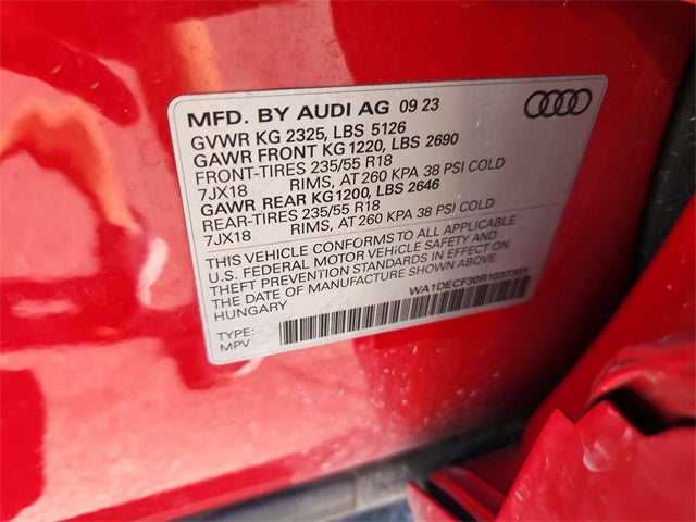 2024 Audi Q3 S line Premium