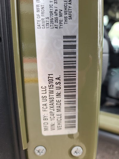 2026 Jeep Wrangler WRANGLER 2-DOOR WILLYS