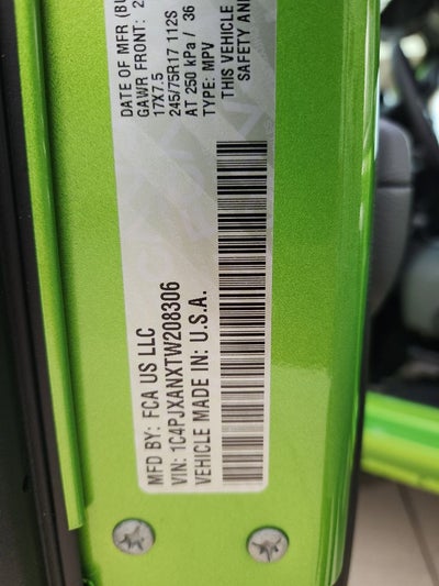 2026 Jeep Wrangler WRANGLER 2-DOOR SPORT S