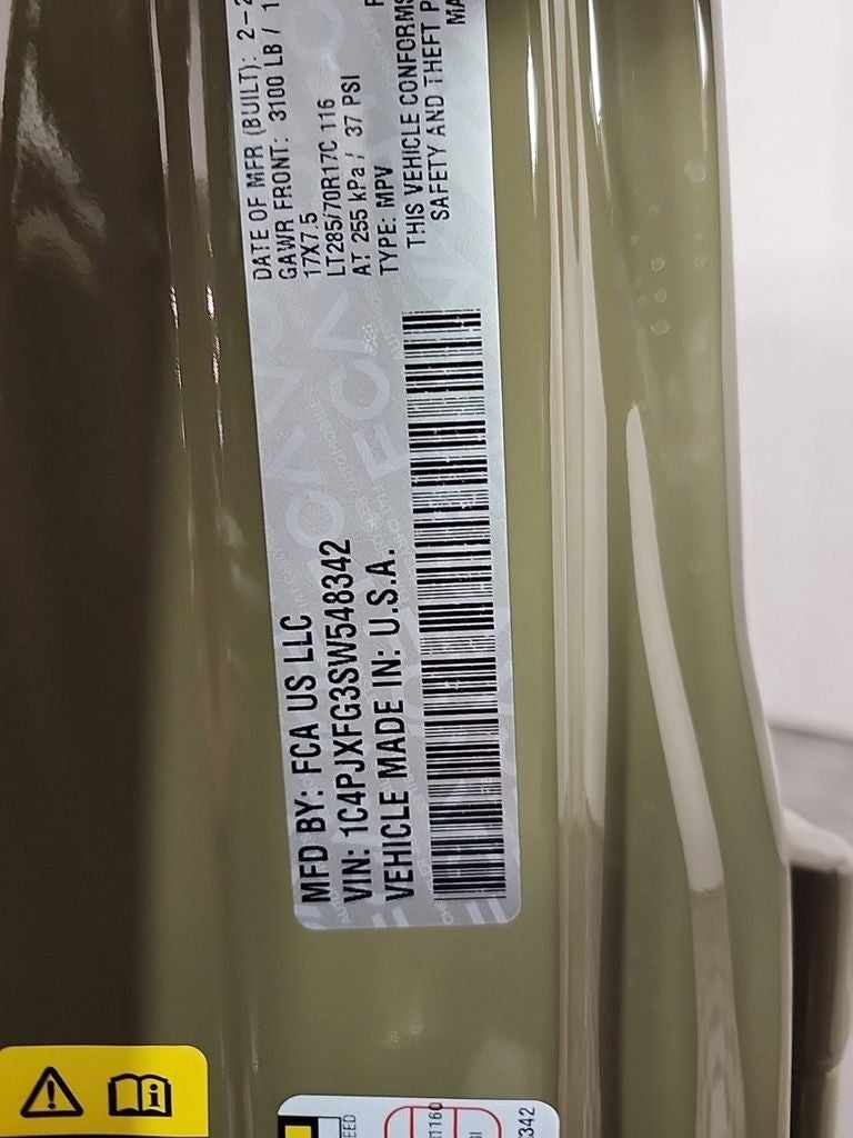 2025 Jeep Wrangler WRANGLER 4-DOOR RUBICON