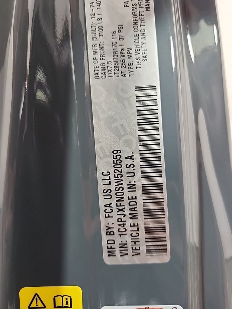 2025 Jeep Wrangler WRANGLER 4-DOOR RUBICON