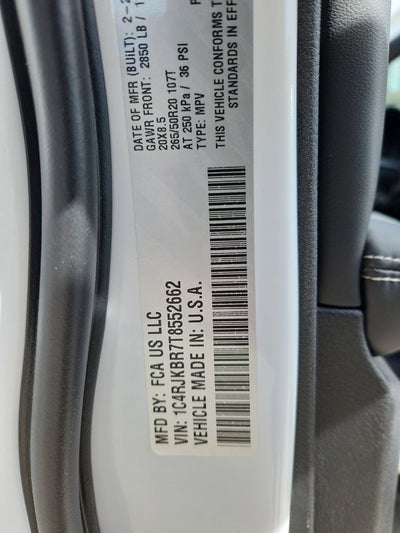 2026 Jeep Grand Cherokee GRAND CHEROKEE L LIMITED RESERVE 4X4