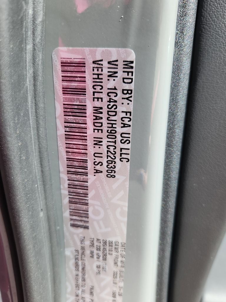 2026 Dodge Durango DURANGO SRT HELLCAT JAILBREAK AWD