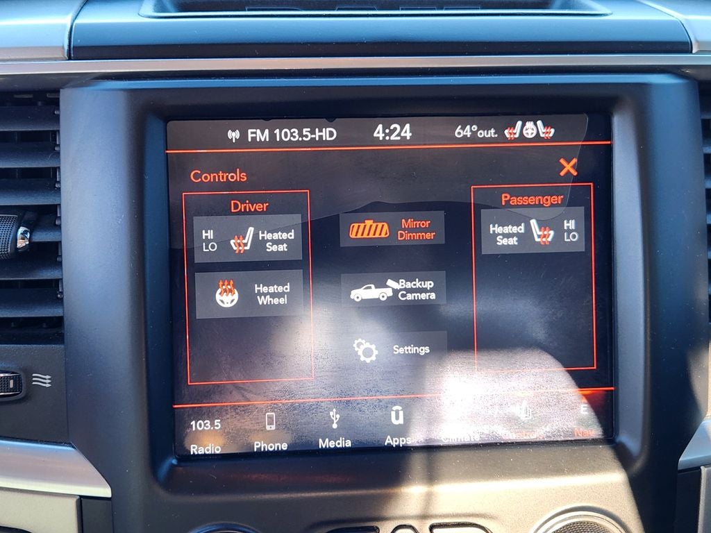 2018 RAM 1500 Harvest Crew Cab 4x4 5'7' Box