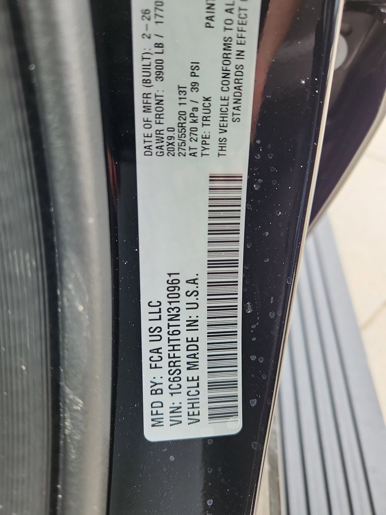 2026 RAM 1500 RAM 1500 LIMITED LONGHORN CREW CAB 4X4 5'7' BOX