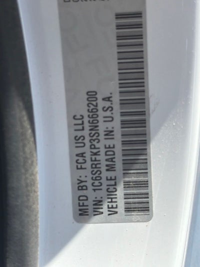 2025 RAM 1500 Tungsten