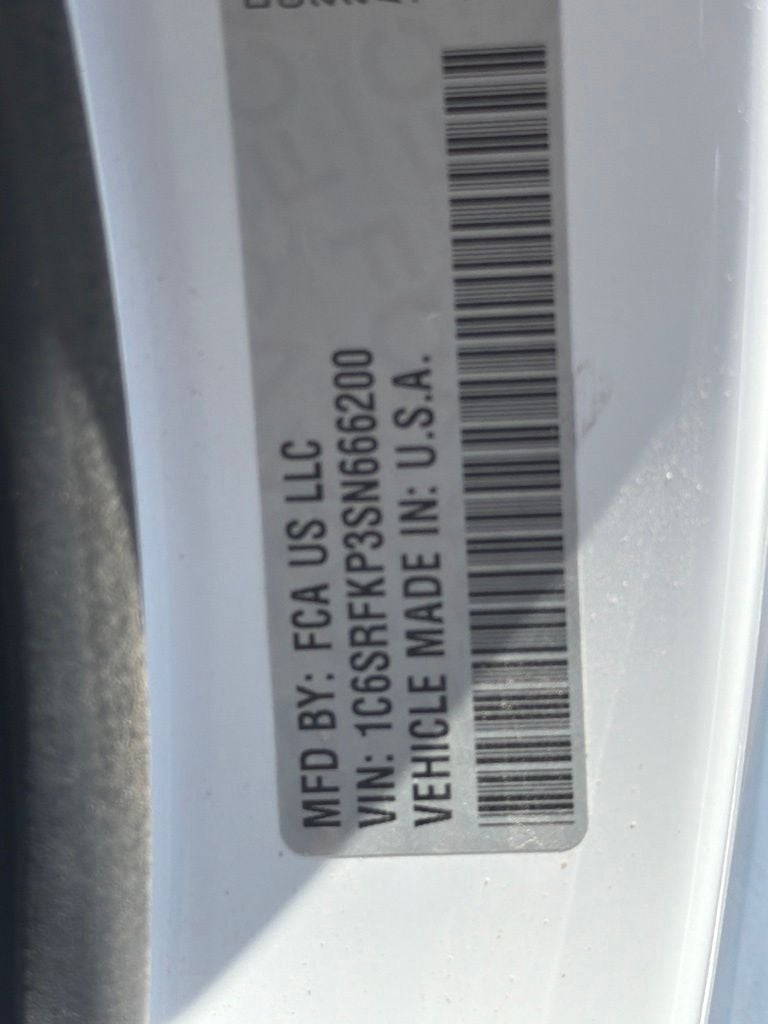 2025 RAM 1500 Tungsten