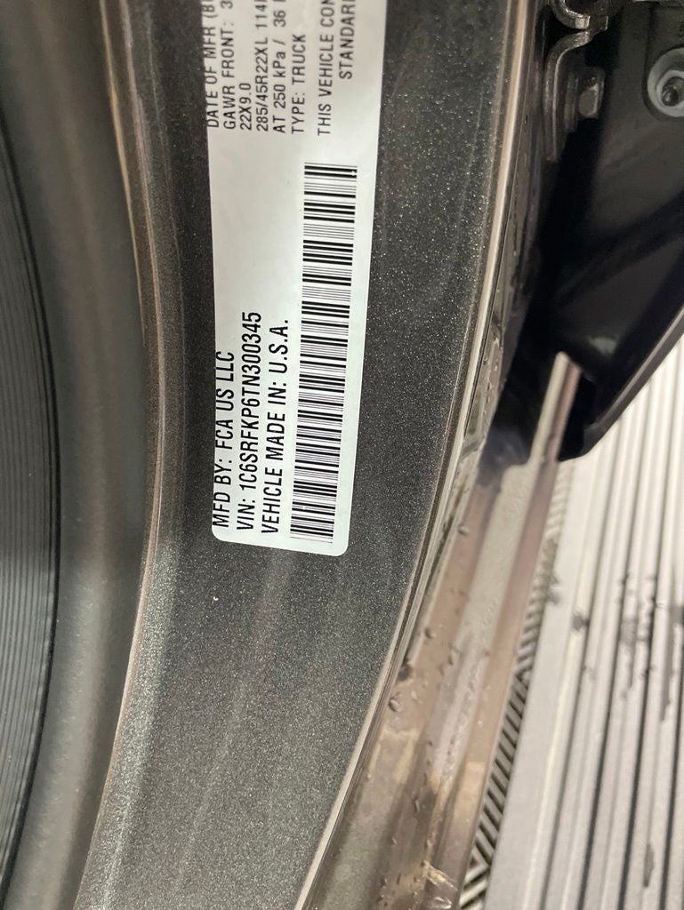 2026 RAM 1500 RAM 1500 TUNGSTEN CREW CAB 4X4