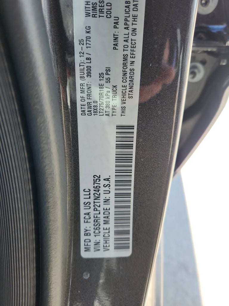 2026 RAM 1500 RAM 1500 REBEL CREW CAB 4X4 5'7' BOX