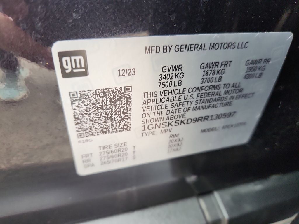 2024 Chevrolet Tahoe 4WD Premier