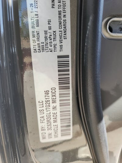 2026 RAM 3500 RAM 3500 TRADESMAN CREW CAB 4X4 8' BOX