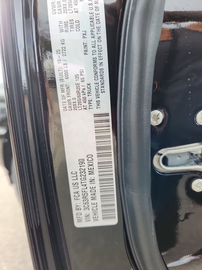 2026 RAM 2500 RAM 2500 LARAMIE CREW CAB 4X4 6'4' BOX