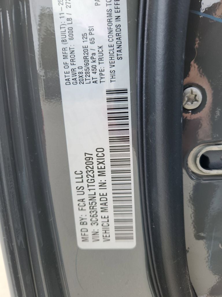 2026 RAM 2500 RAM 2500 LARAMIE MEGA CAB 4X4 6'4' BOX