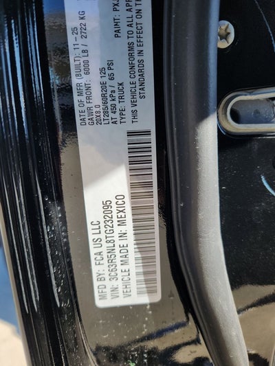 2026 RAM 2500 RAM 2500 LARAMIE MEGA CAB 4X4 6'4' BOX