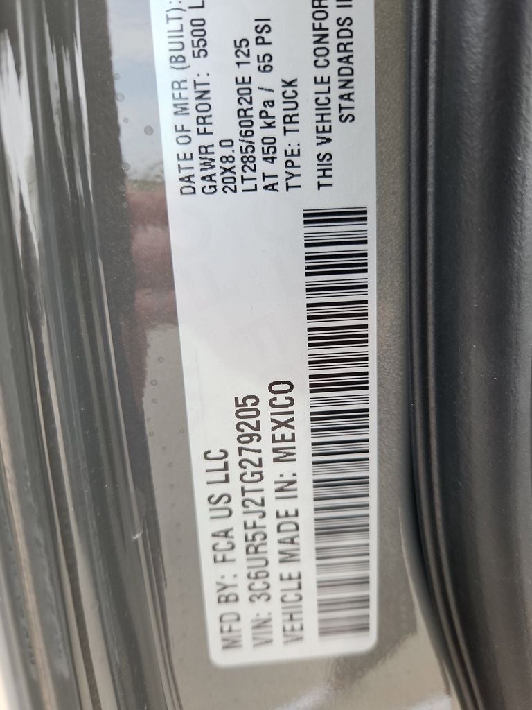 2026 RAM 2500 RAM 2500 LARAMIE CREW CAB 4X4 6'4' BOX