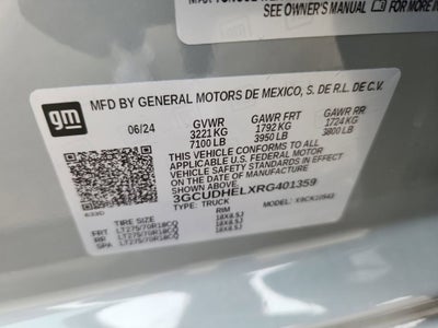 2024 Chevrolet Silverado 1500 4WD Crew Cab Short Bed ZR2