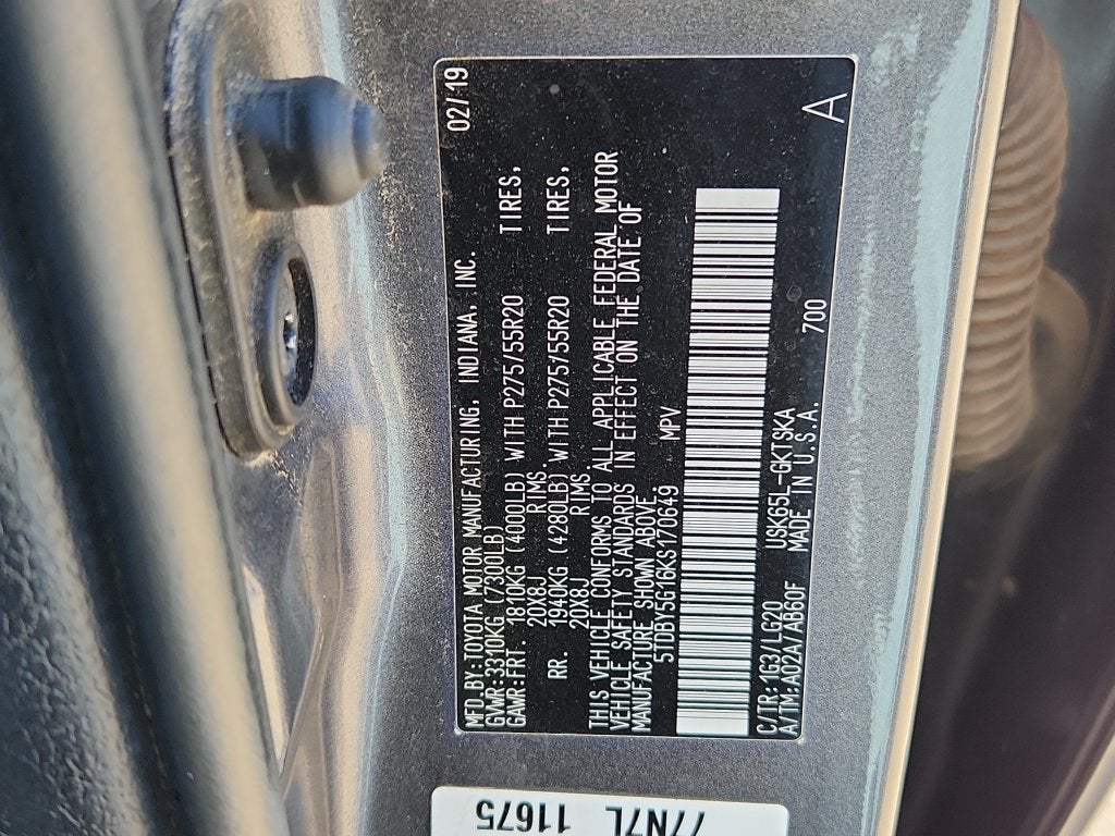 2019 Toyota Sequoia TRD Sport