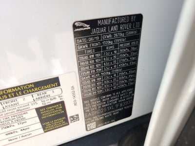 2020 Jaguar I-PACE HSE EV400 AWD Automatic